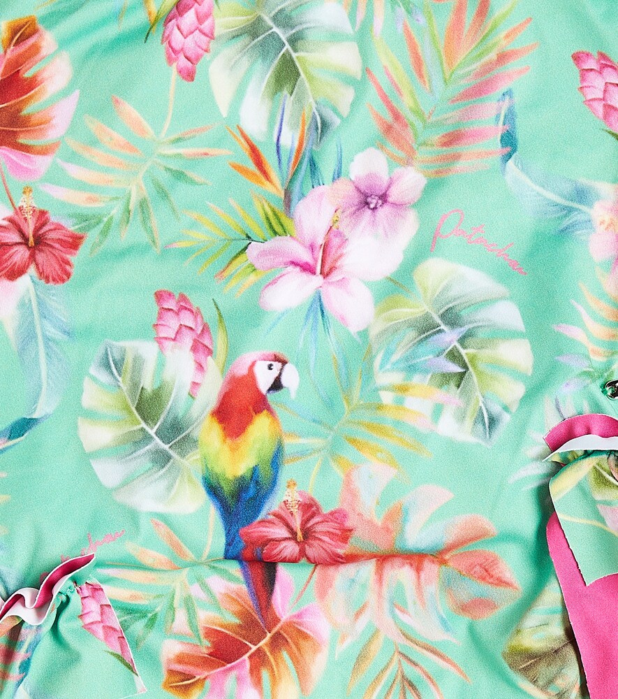  Patachou Patachou Ruffled Floral Swimsuit 