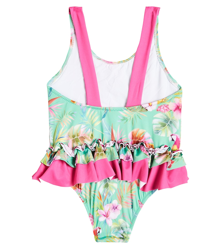  Patachou Patachou Ruffled Floral Swimsuit 