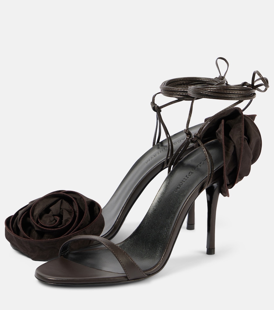  Magda Butrym Magda Butrym Sandalen Aus Satin 