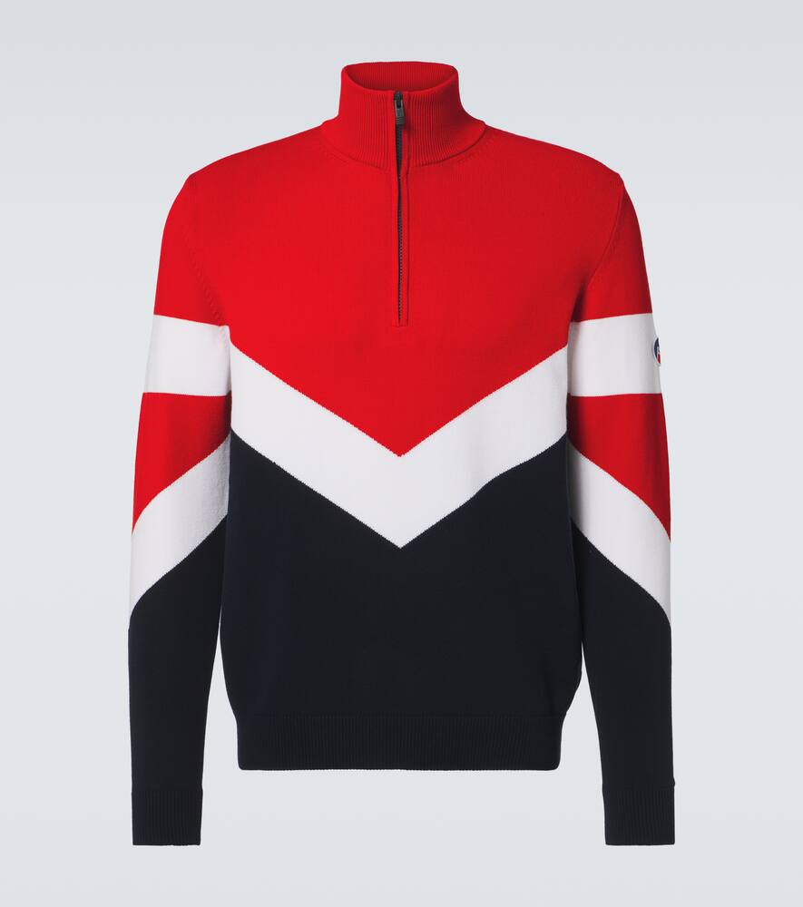 Fusalp Technical half-zip sweater