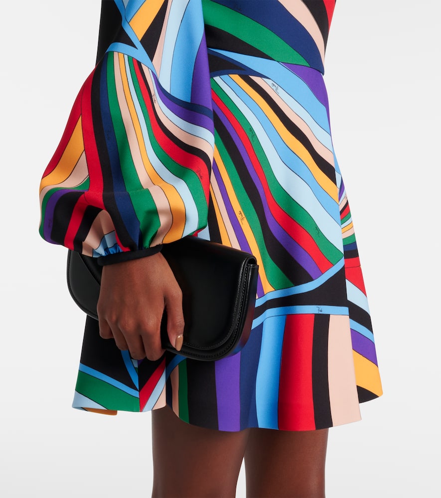 Pucci Printed Dress In Iride Print In Multicolor