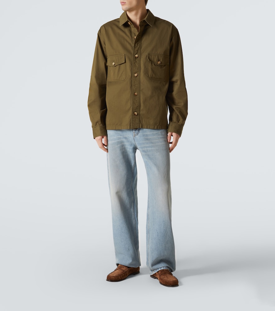  Saint Laurent Saint Laurent Mid-rise Straight Jeans 