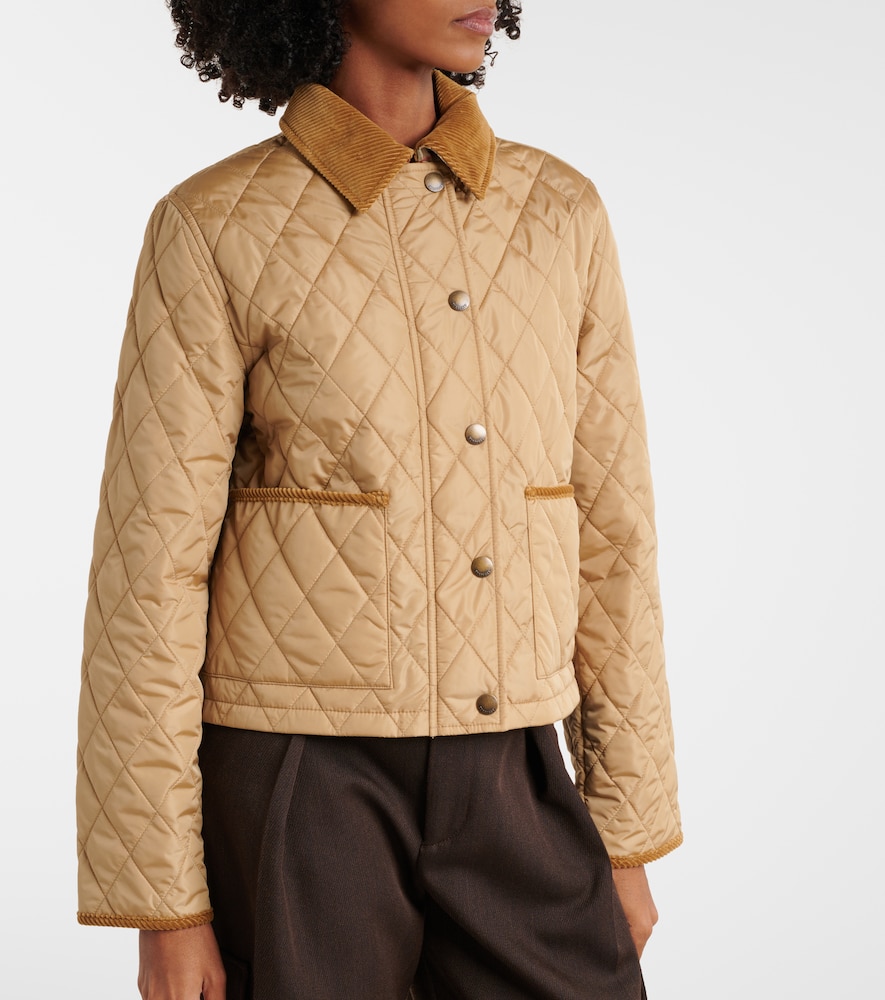  Burberry Burberry Oldham Quilted Jacket 