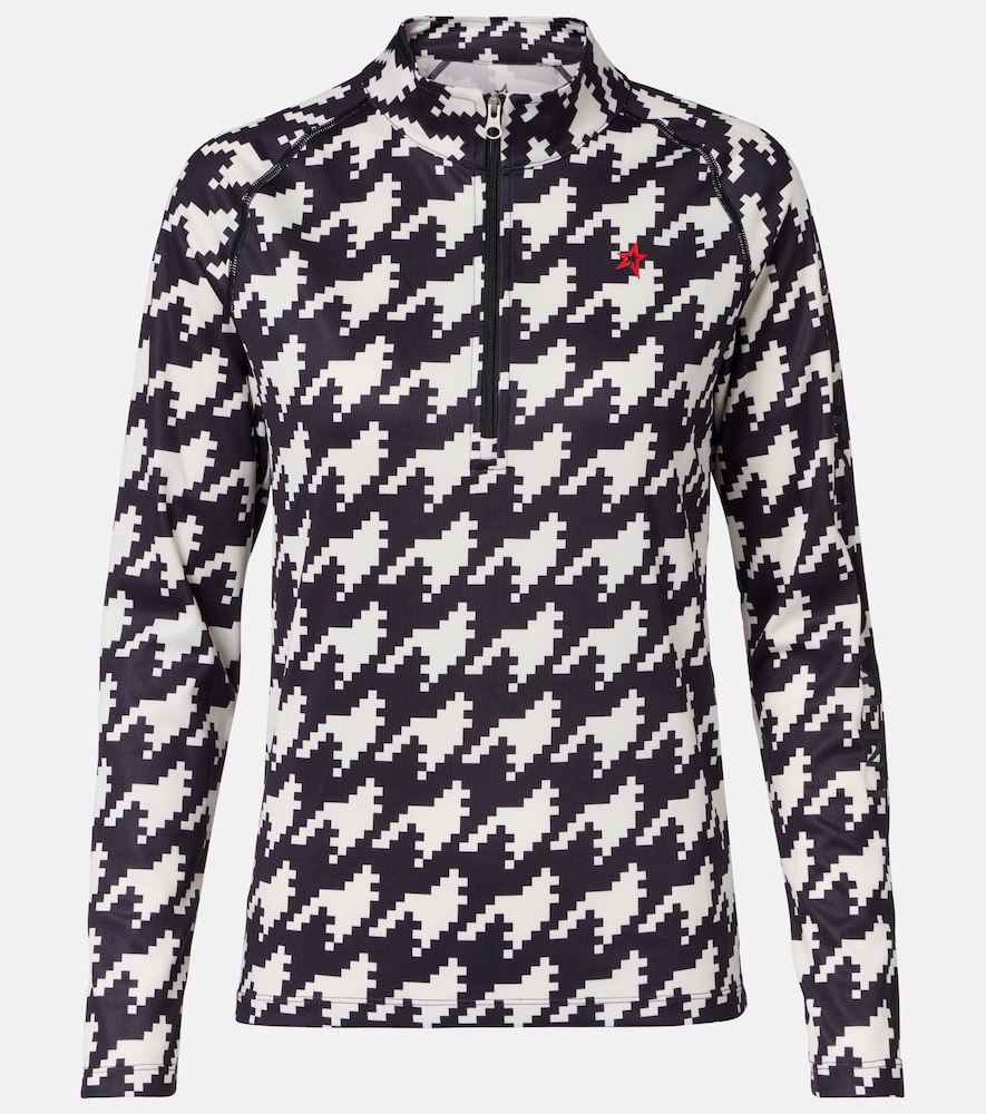 Perfect Moment Houndstooth ski top