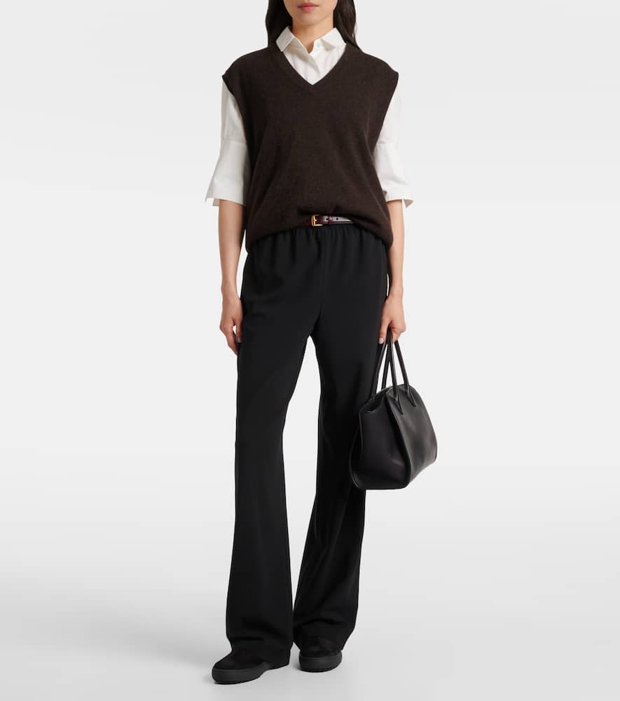 Tod's Gommini Suede Ankle Boots In Black