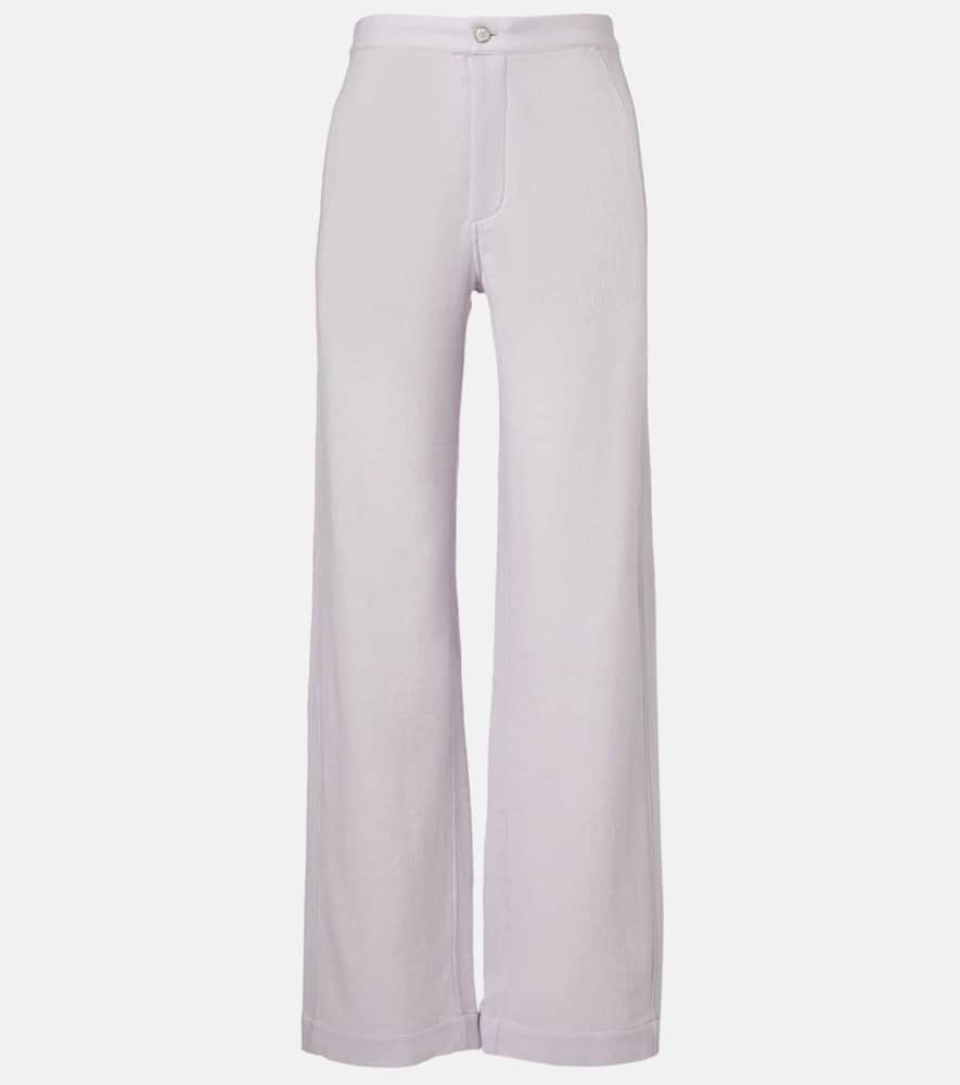 Pantaloni pigiama Affirmations in cashmere con pietra di luna