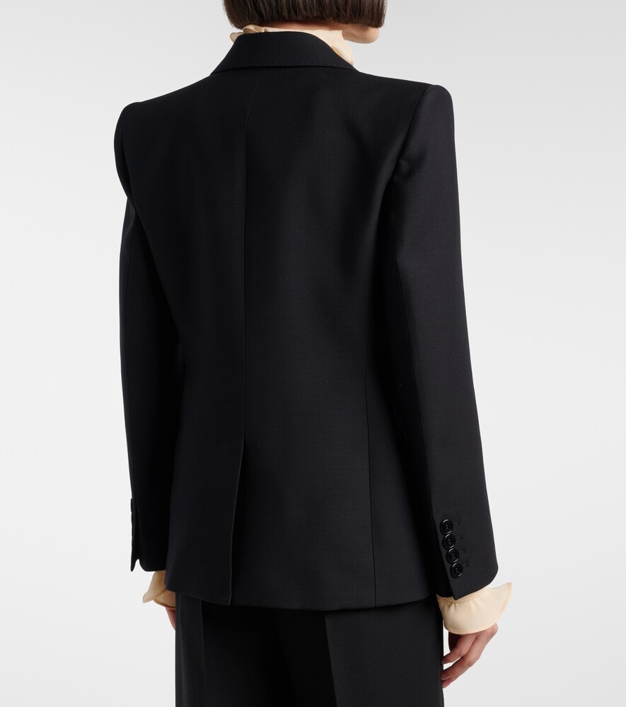  Valentino Valentino Crepe Couture Bow-detail Blazer 