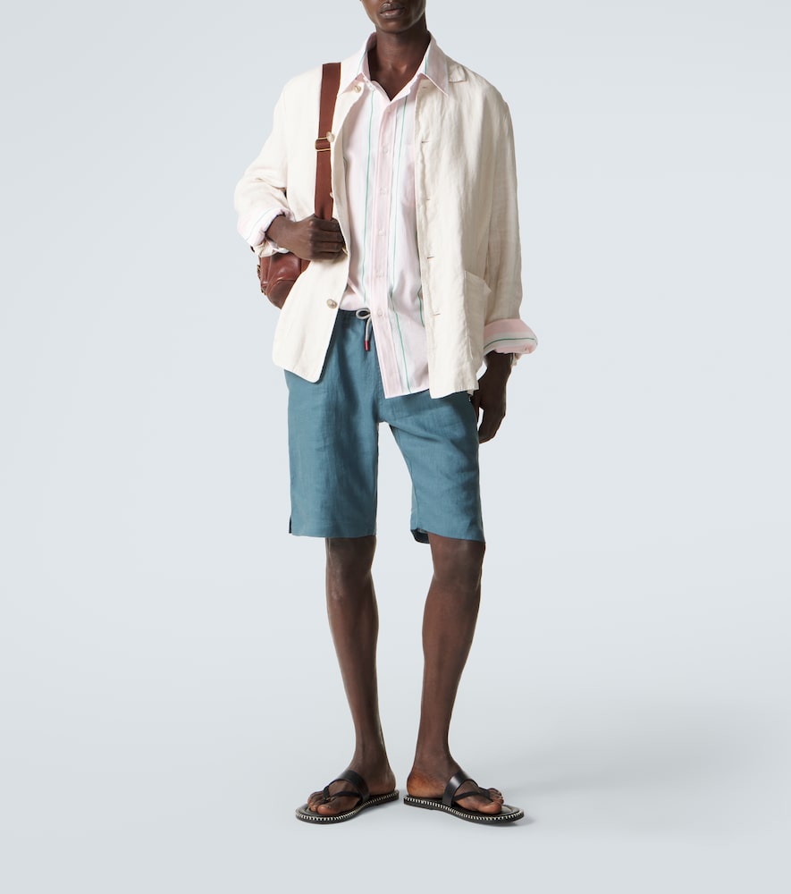  Kiton Kiton Linen Shorts 