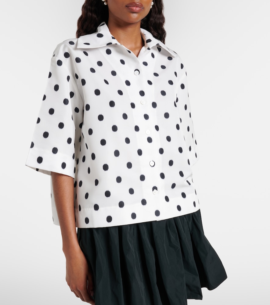  Patou Patou Polka-dot Blouse 