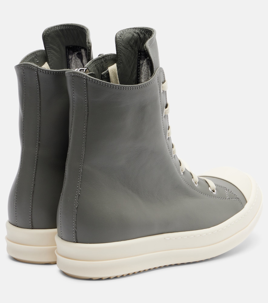  Rick Owens Rick Owens High-top Sneakers Aus Leder 