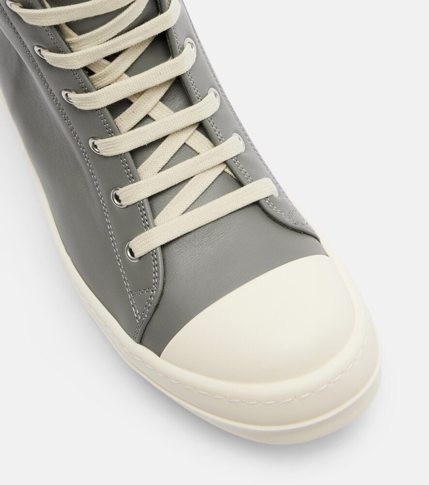  Rick Owens Rick Owens High-top Sneakers Aus Leder 