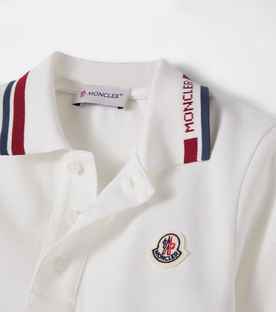  Moncler Enfant Moncler Enfant Set Aus Polohemd Und Shorts Aus Baumwolle 