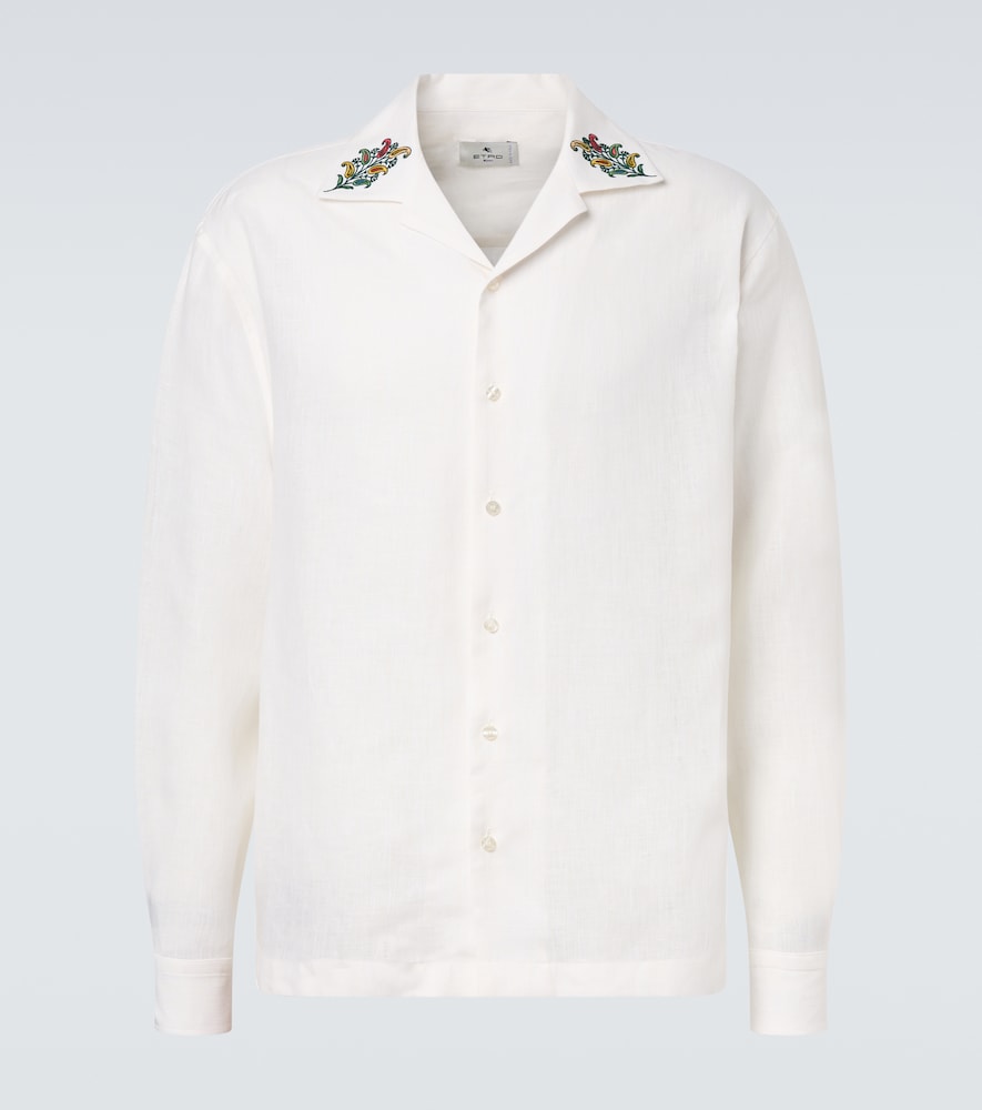 Etro Chemise brode en lin 345 €