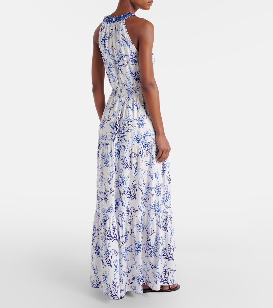  Melissa Odabash Melissa Odabash Maxikleid Isadora Mit Zierperlen 