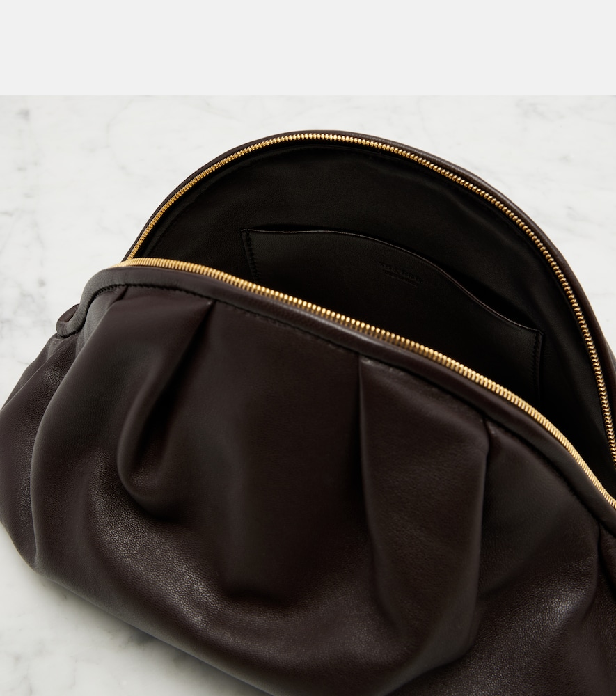  The Row The Row Charlotte Small Leather Clutch 