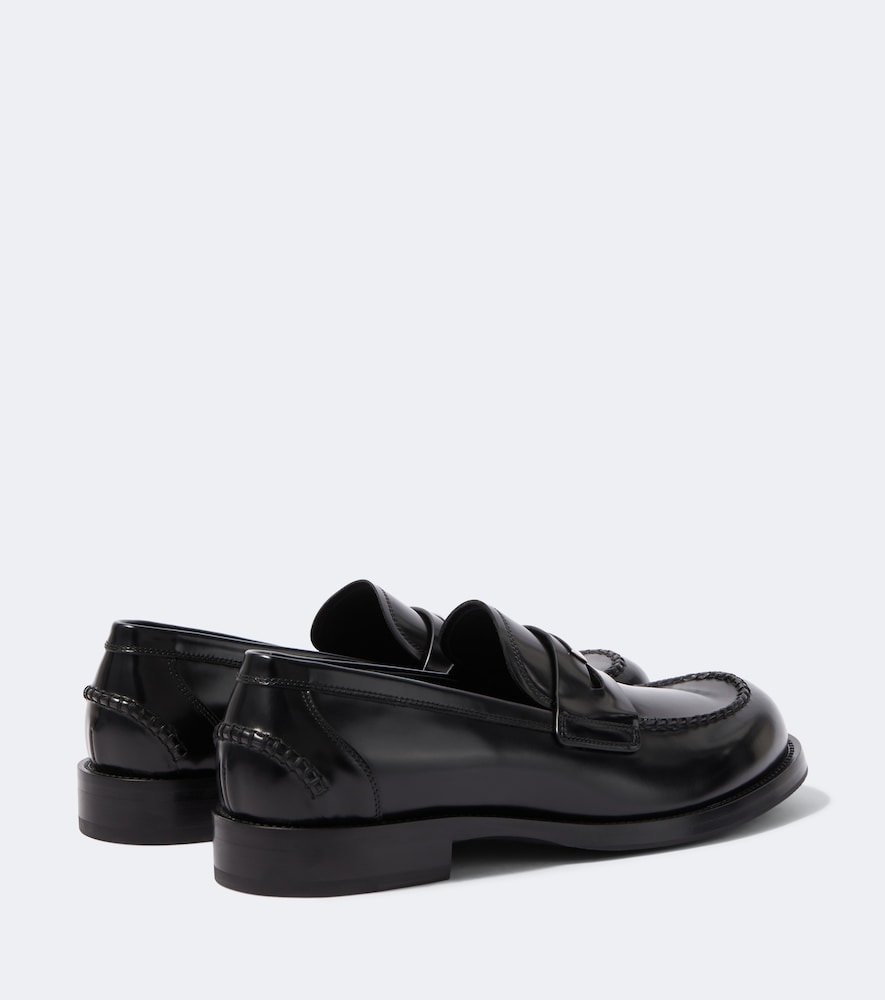 Dolce&Gabbana Leather Penny Loafers