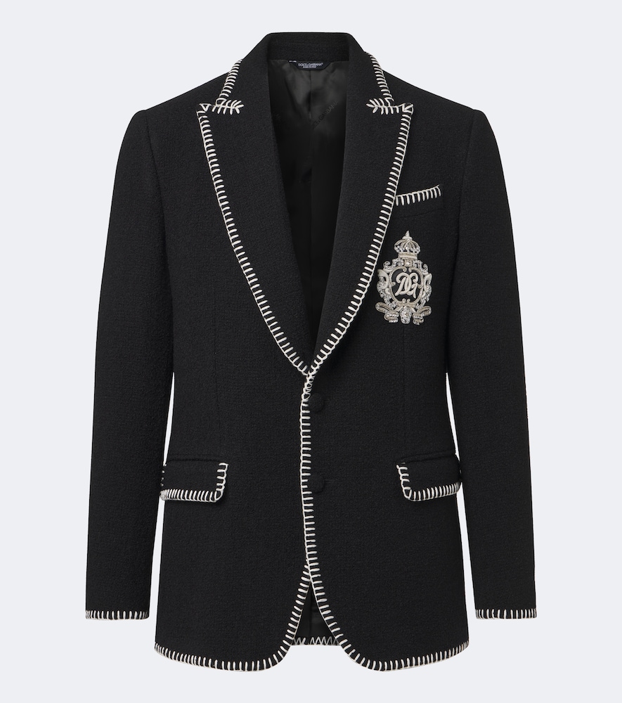 Verzierter Tweed-Blazer DG