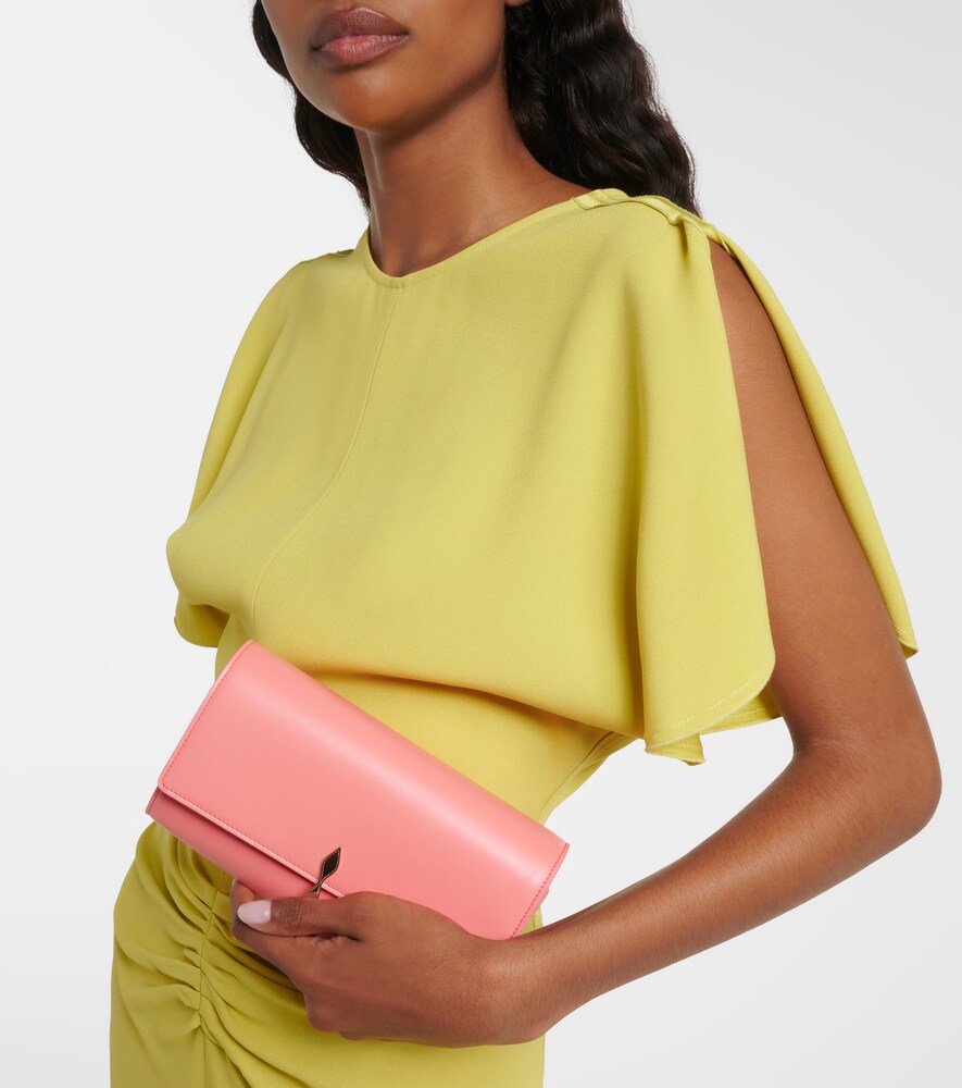 Christian Louboutin Bettina Small leather wallet on chain