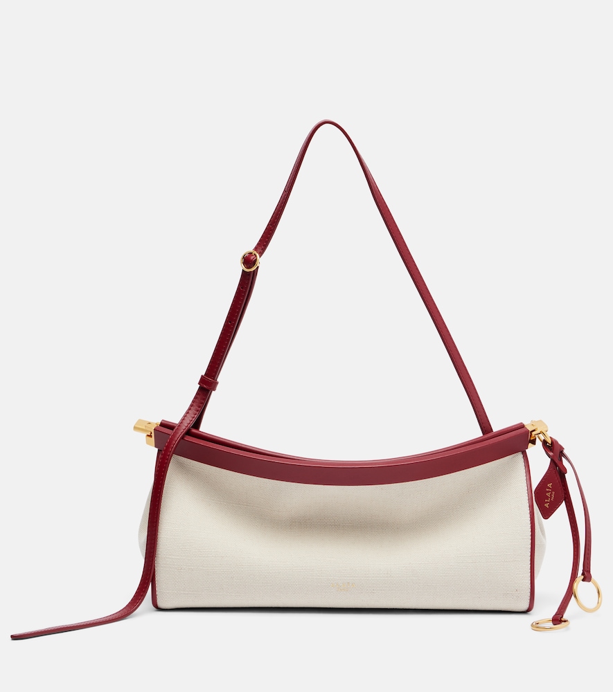 Alaia Alaïa Le Click Medium canvas shoulder bag | Thumbnail 7