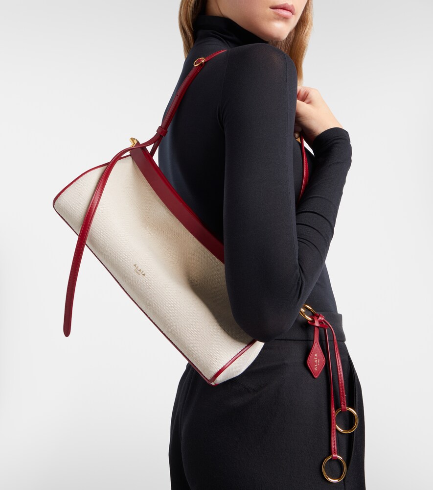 Alaïa Le Click Medium canvas shoulder bag