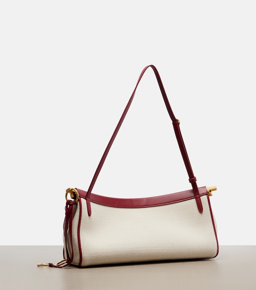  Alaia Alaia Le Click Medium Canvas Shoulder Bag 