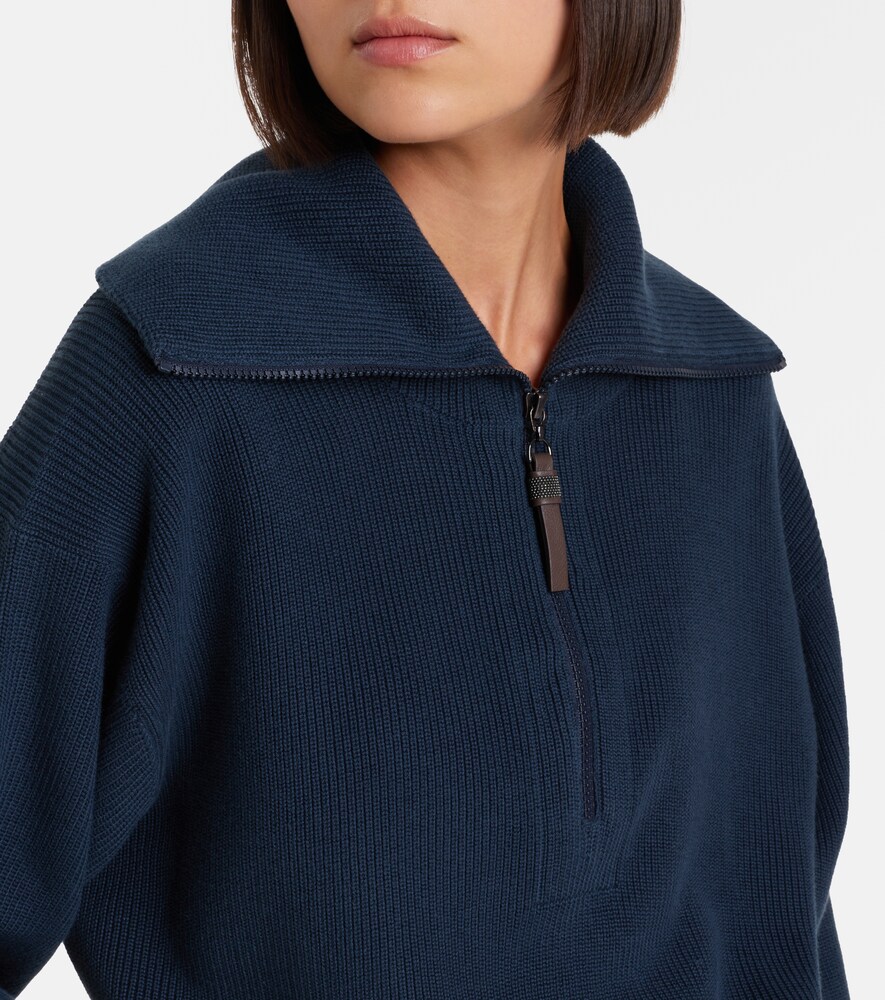  Brunello Cucinelli Brunello Cucinelli Pullover Monili Aus Baumwolle 