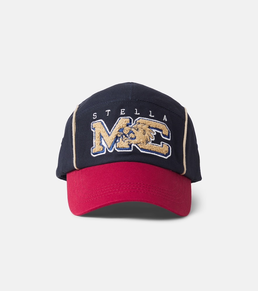 Cappello da baseball in gabardine di cotone