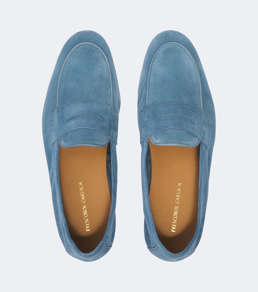 Frescobol Carioca Leme suede penny loafers | Thumbnail 5 Frescobol Carioca Leme suede penny loafers | Thumbnail 5
