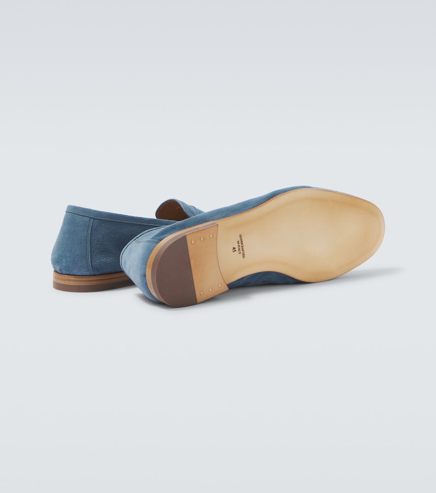 Frescobol Carioca Leme suede penny loafers | Thumbnail 6 Frescobol Carioca Leme suede penny loafers | Thumbnail 6