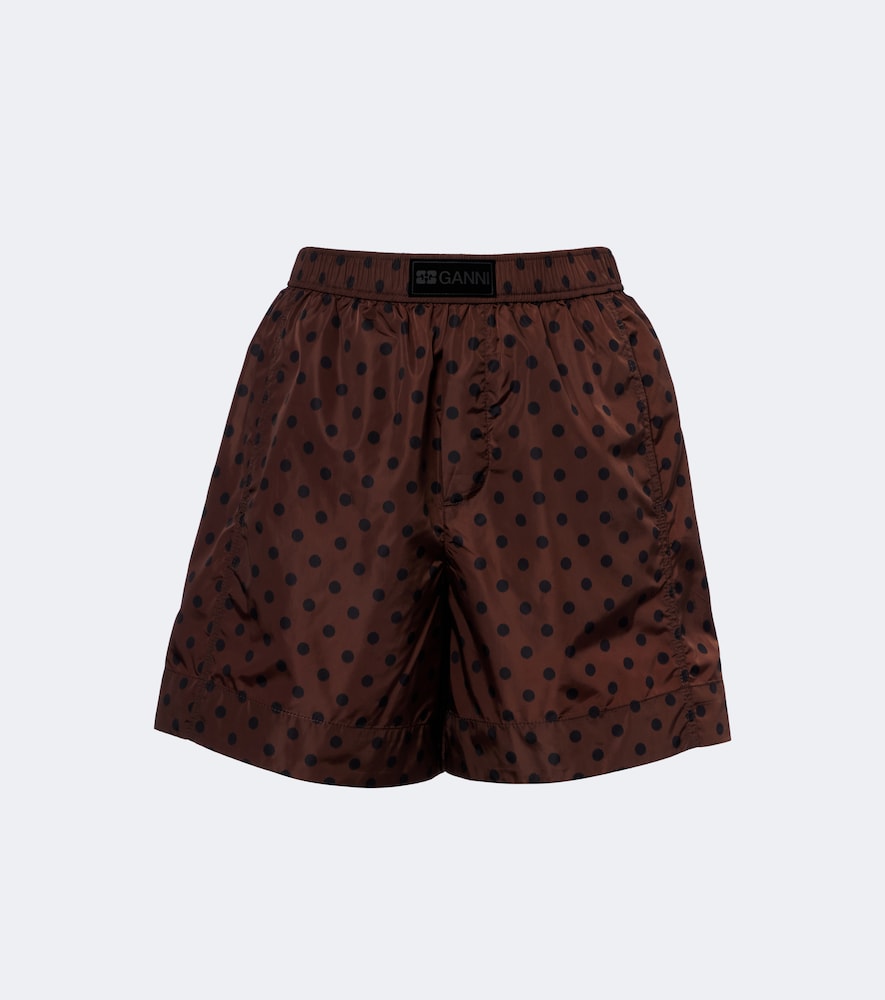 Ganni Polka-dot shorts