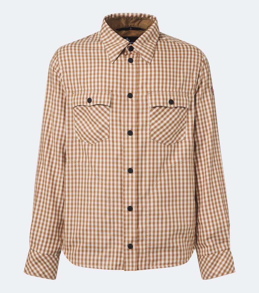 Grenoble Check Cotton-Blend Twill Shirt
