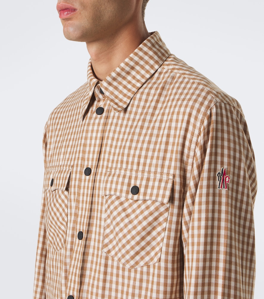 Grenoble Check Cotton-Blend Twill Shirt