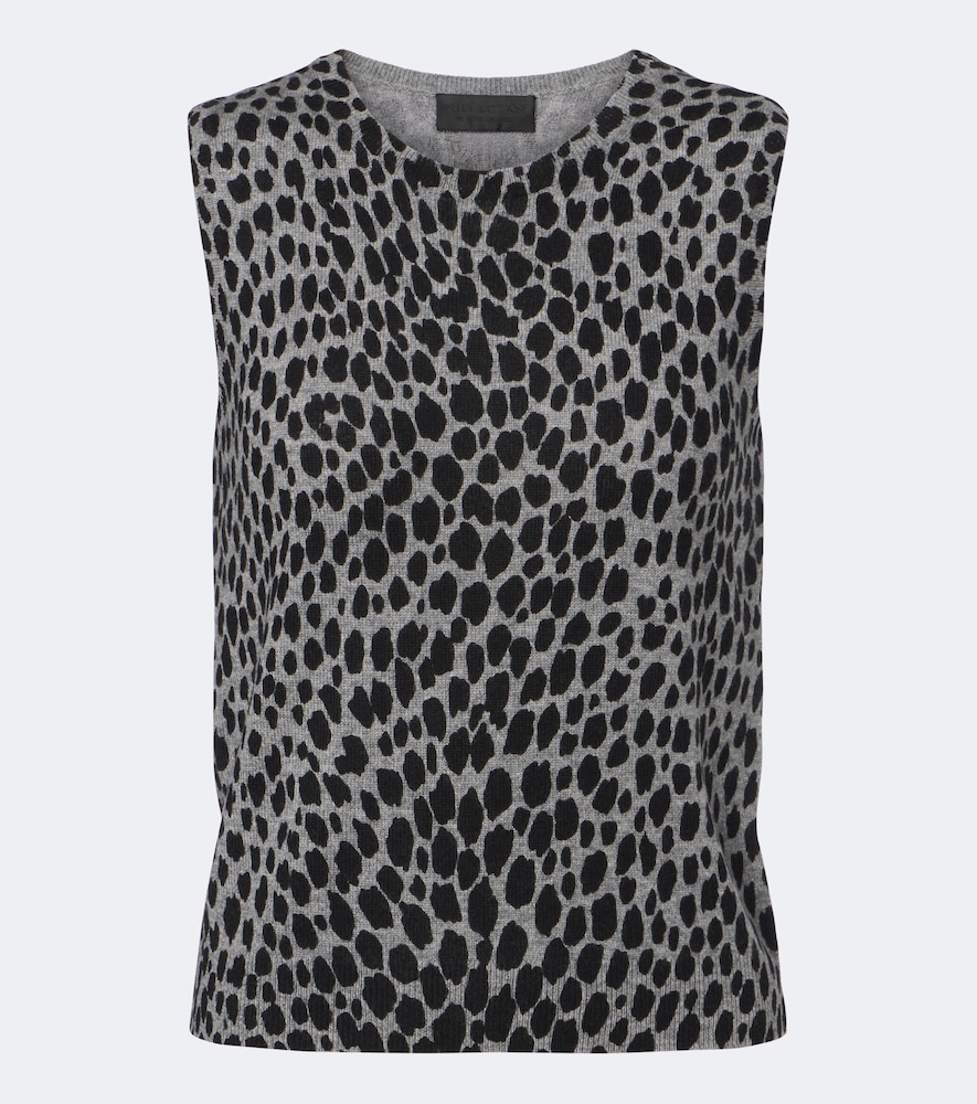 Nili Lotan Top Nessa en cachemire imprim lopard 590 €