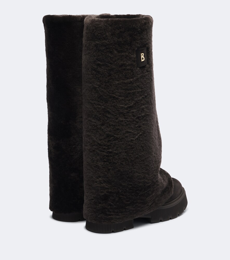 Turin Shearling Knee-High Boots