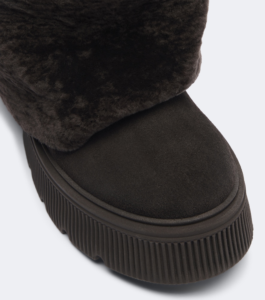 Turin Shearling Knee-High Boots