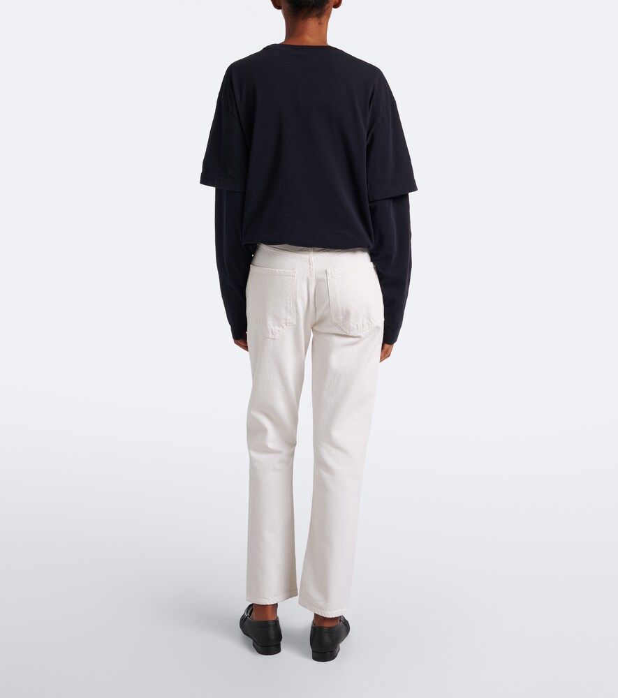 Riley Cropped Straight Jeans
