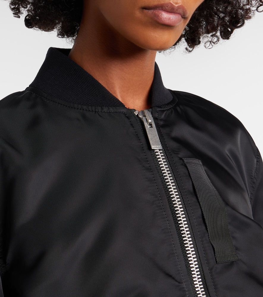 Nylon Bomber Jacket
