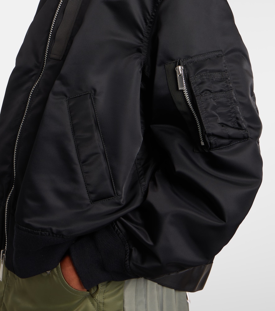 Nylon Bomber Jacket