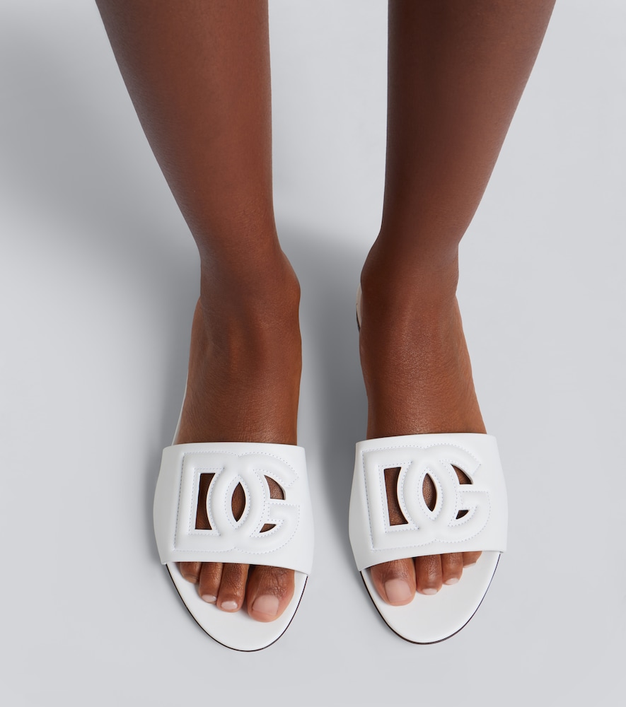 Dolce&Gabbana Logo Cutout Slides