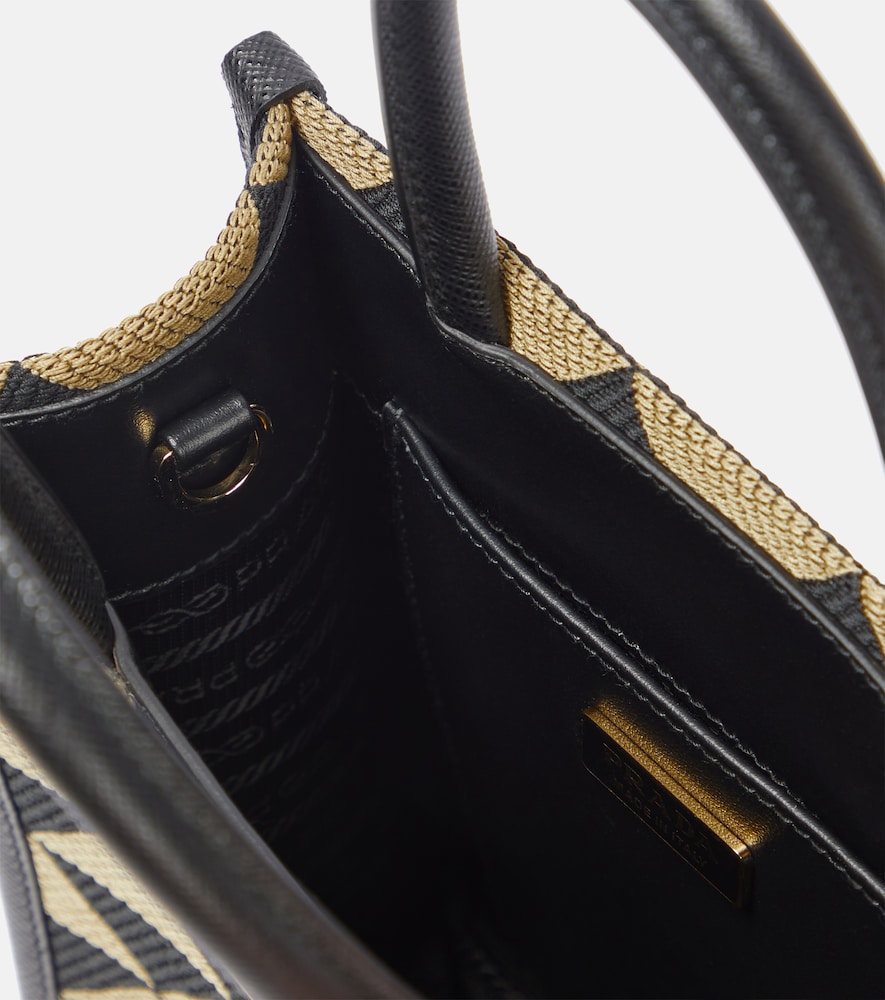  Prada Prada Tote Bag Mini Aus Jacquard 