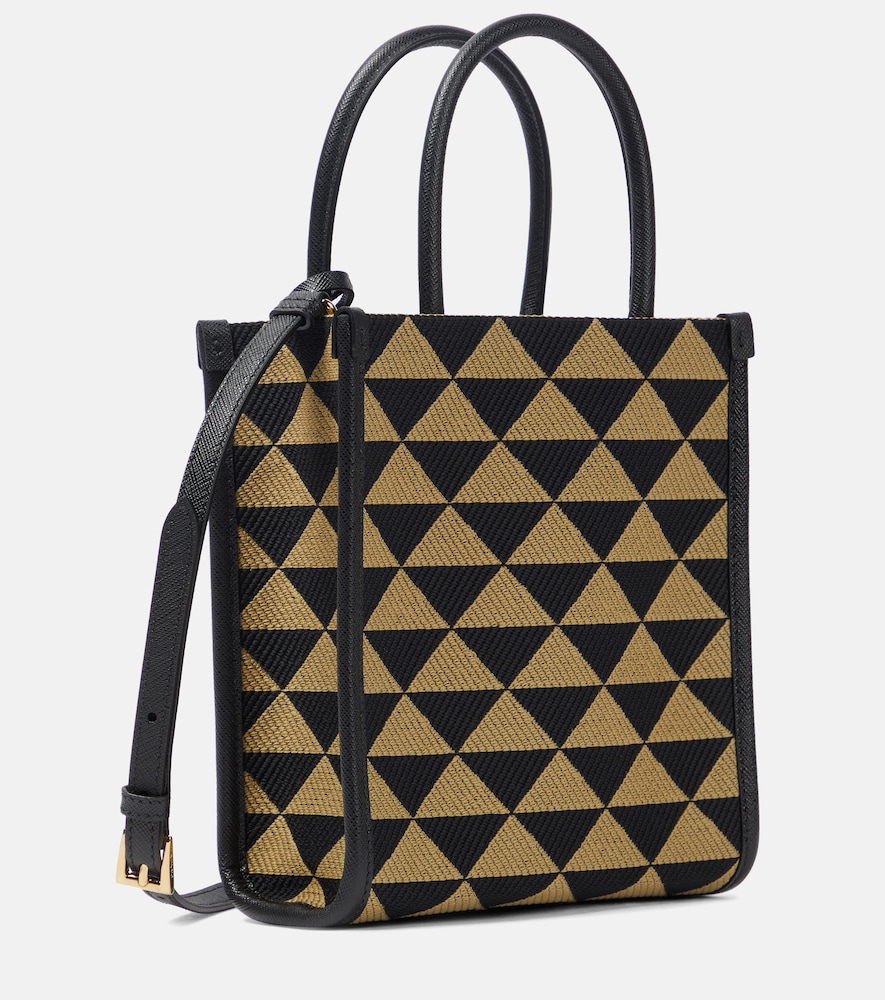  Prada Prada Tote Bag Mini Aus Jacquard 