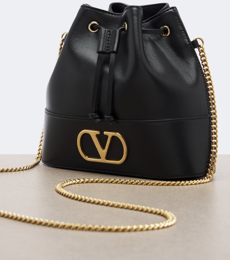 Garavani Vlogo Signature Small Bucket Bag