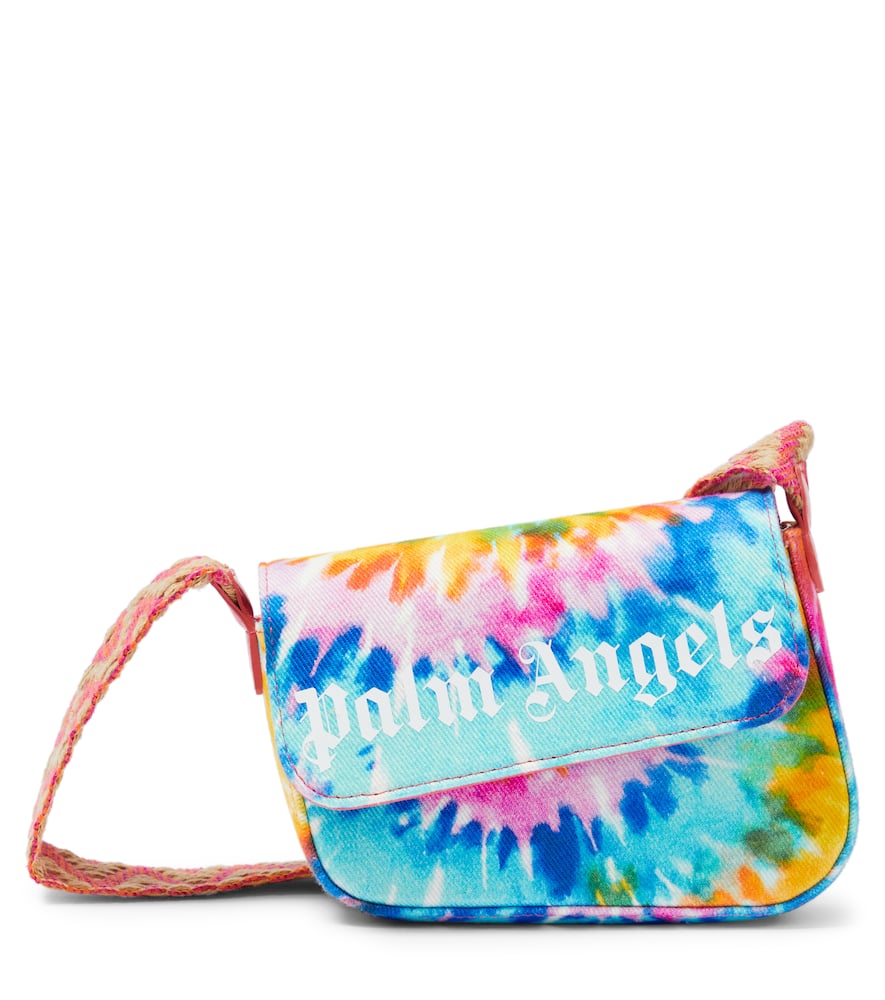 Palm Angels Kids Logo tie-dye crossbody bag