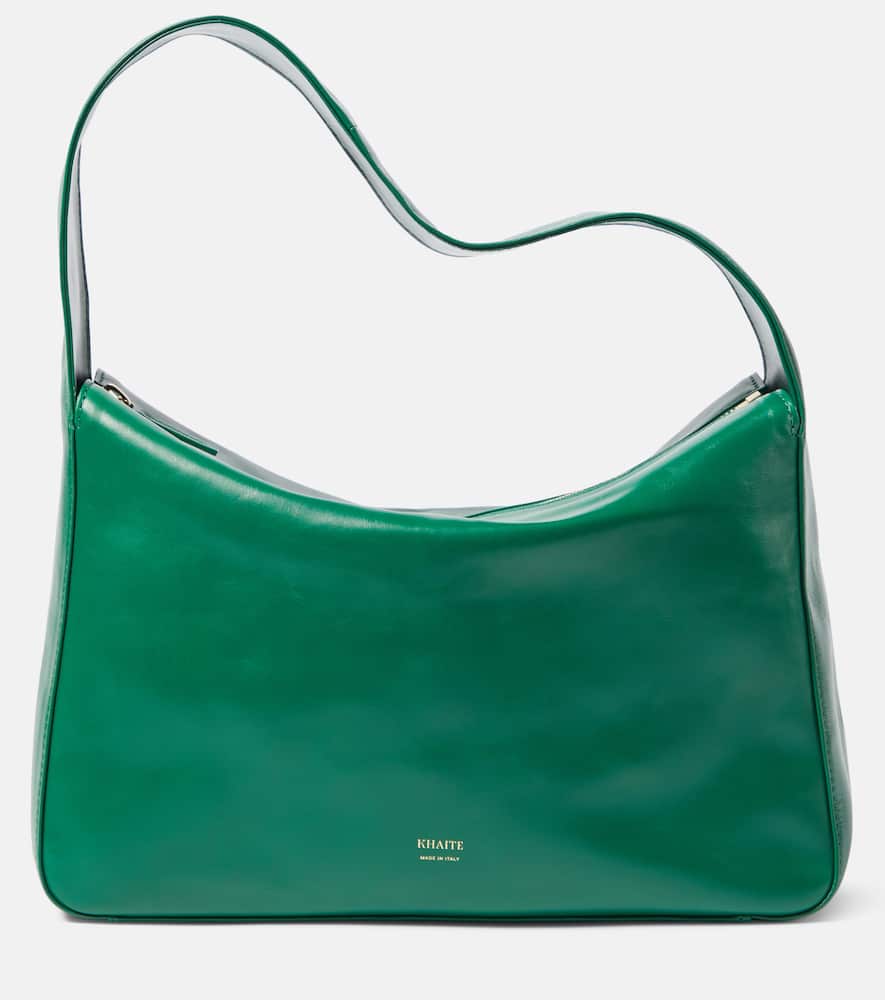 Khaite Elena Shoulder Bag In Green