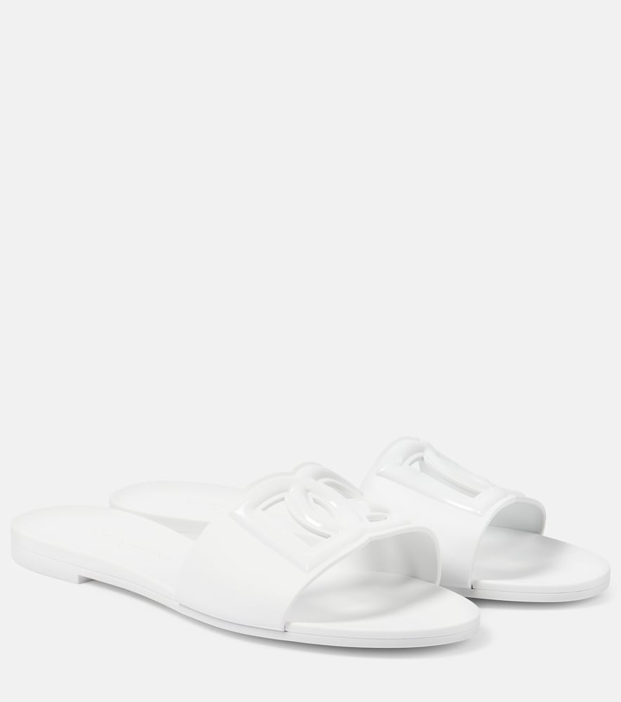 Dolce & Gabbana DG cutout rubber slides | Thumbnail 7 Dolce & Gabbana DG cutout rubber slides | Thumbnail 7