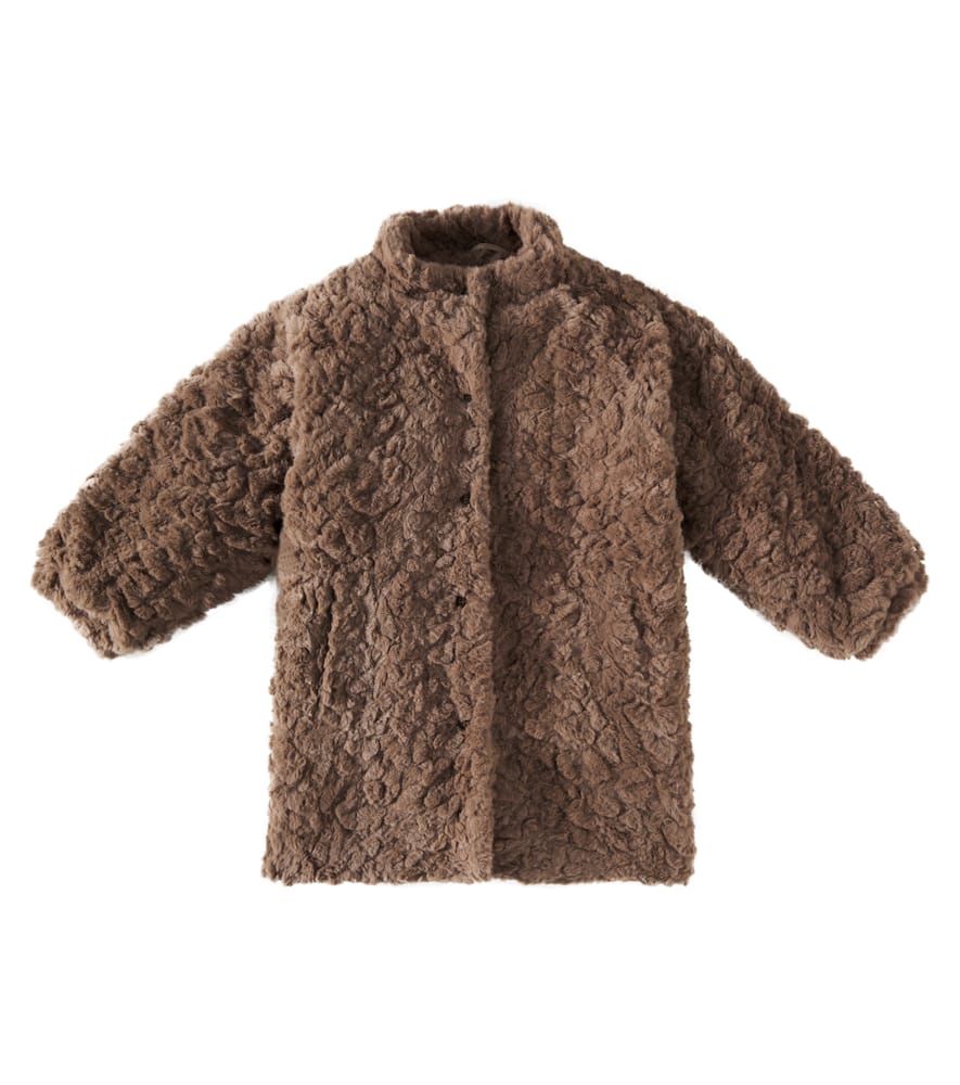 Donsje Mila Teddy Jacket In Braun