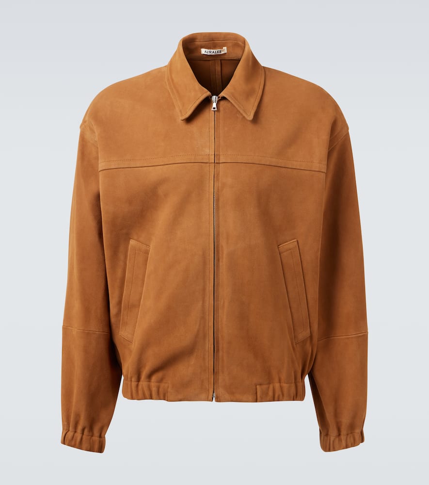 Suede blouson