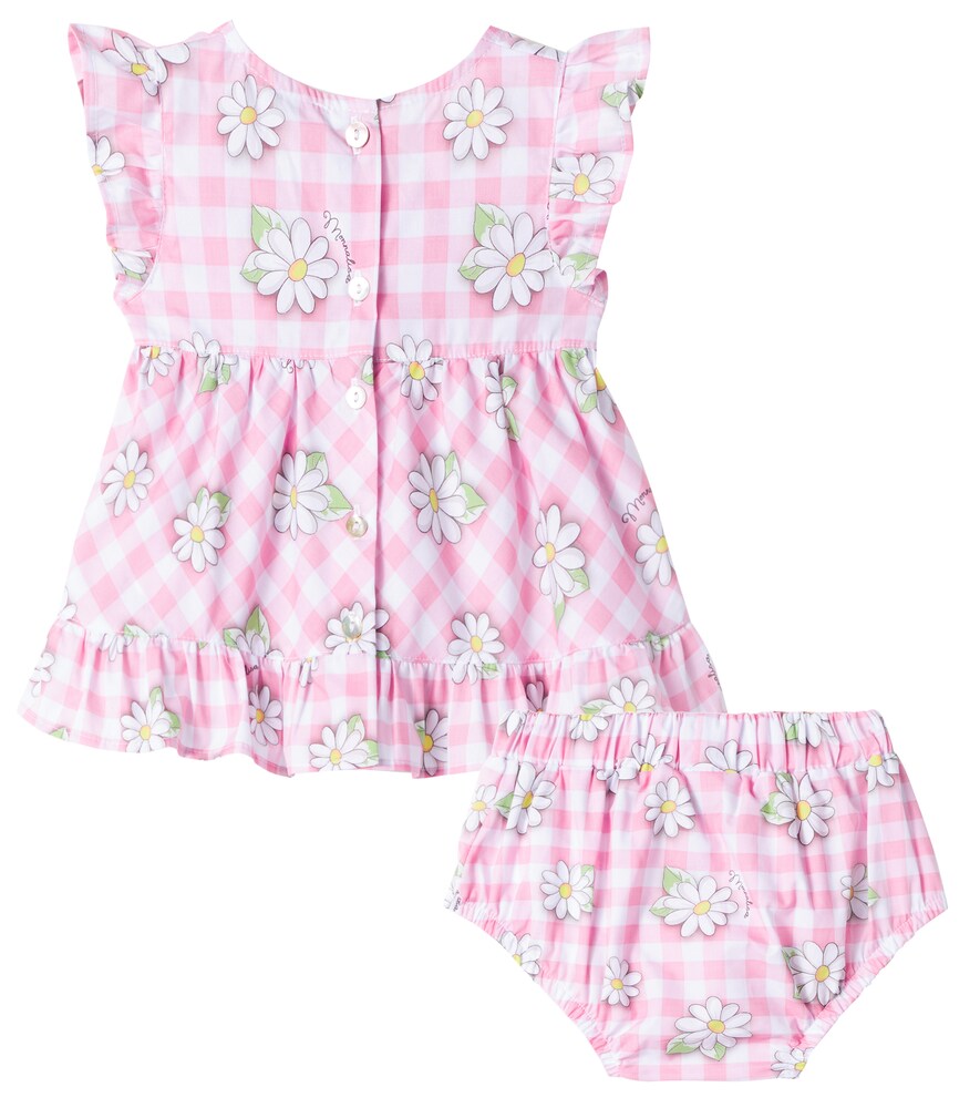  Monnalisa Monnalisa Baby Set Aus Kleid Und Höschen 