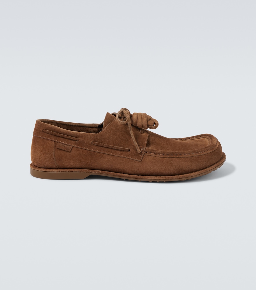 Loewe Paula's Ibiza Campo suede boat shoes