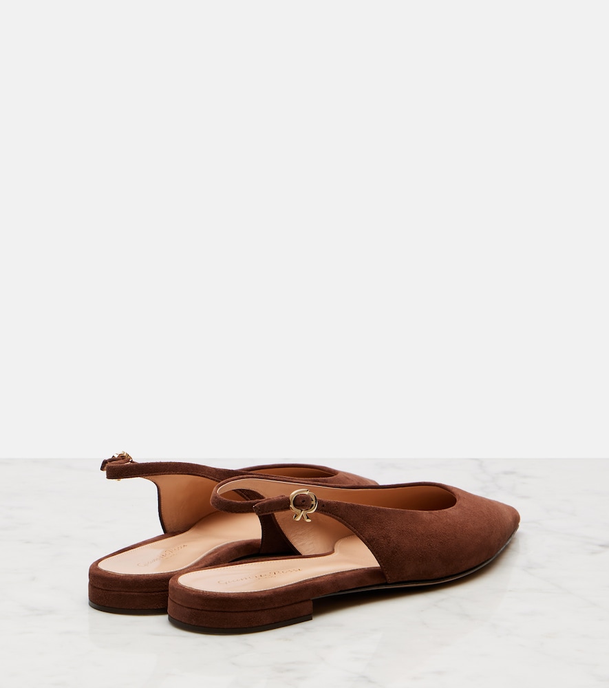  Gianvito Rossi Gianvito Rossi Robbie 05 Slingback Flats 